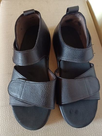 Orthopaedic sandals with adjustable straps, supplied at Limbgenixx